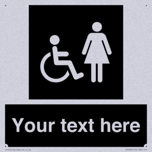 Custom information: black panel disabled and female